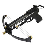 Balestra 50lbs Macuxi Pistol Crossbow Macuxi Nautika Preta