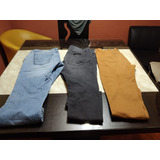 Lote Pantalones Hombre 3 Piezas Talla 34