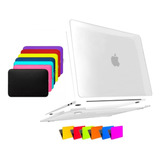 Kit Case Para Macbook New Pro 16 A2991 M3 + Capa Neoprene
