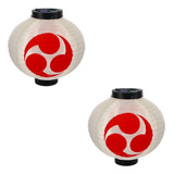 Set De 2 Faroles Japoneses De Decoración Asiática Para Sushi