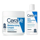 Cerave Paquete Combinado De Crema Hidratante Diaria, Contien