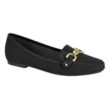 Sapato Feminino Moleca Mocassim Flow Fivela 5737.211