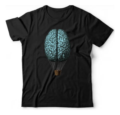 Camiseta Ciência & Tecnologia- Cerebro Balão