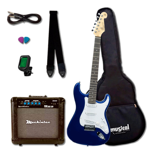 Guitarra Sx Ed1 Ed-1 Ed 1 Eb Kit Bag Std Ampli