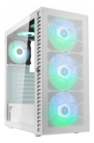 Gabinete Gamer Kolink Observatory Hf Mesh Argb Blanco