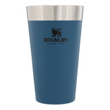 Vaso Termico Stanley 02282 Acero Inoxidable Sin Tapa 473 Ml Color Azul Vaso Pinta