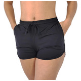 Shorts De Praia E Piscina Feminino Com Bolso P Ao Gg