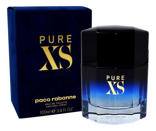 Pure Xs Paco Rabanne 100 Ml Edt Spray - Hombre