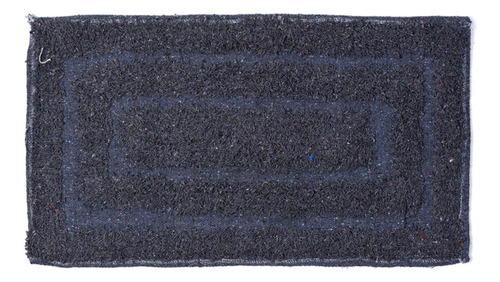 Alfombra Felpudo De Baño Algodón Y Poliéster 33x60cm