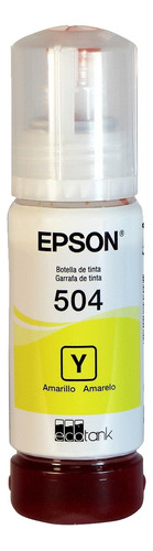 Botella De Tinta Para Impresora Epson T504 L4160 L6161 L4150