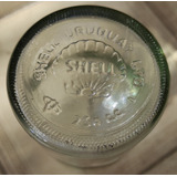 Antiguo Frasco Marca Shell Uruguay De 250cc Transparente