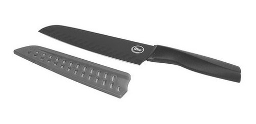 Cuchillo Santoku 18 Cm Acero Inoxidable Nero Ilko