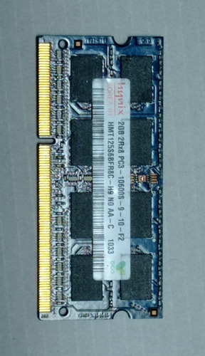 Memoria Ram  2gb 1 Sk Hynix Hmt125s6bfr8c-h9