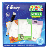 Cartas Didácticas De Disney Aprendo A Escribir En Imprenta