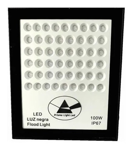 Refletor Fluorescente 100w Luz Negra Efeito Neon Bivolt Ip67