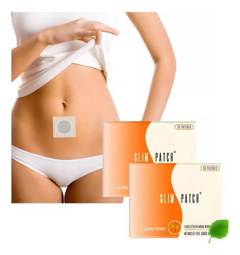  Pack 60 Parches Adelgazantes Para Reducir Abdomen Slim Patch