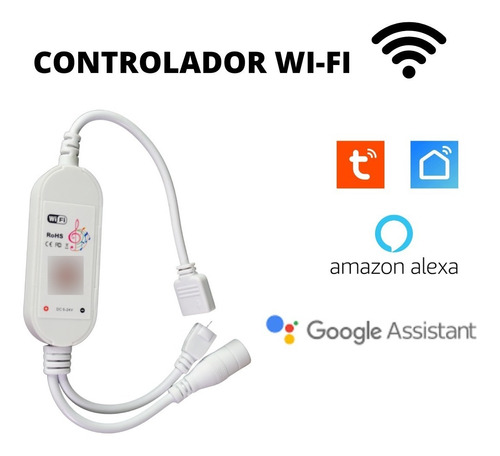 10 Controlador Wifi Para Tira Led , Audiorítmico Rgb