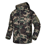 Chaqueta Impermeable De Invierno Camuflada Masculina Softs [