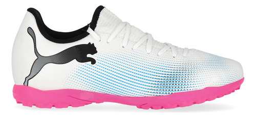 Botines Fútbol Puma Future 7 Play Tt Adp En Blanco Y Negro |