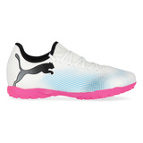 Botines Fútbol Puma Future 7 Play Tt Adp En Blanco Y Negro |