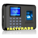 Reloj Checador Huella Biométrico Digital Memoria Internet