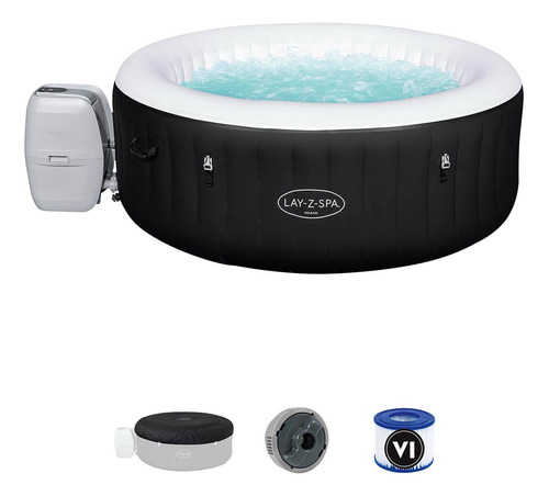 Spa Inflável Bestway Miami 669l + Bomba Filtragem 110v +capa