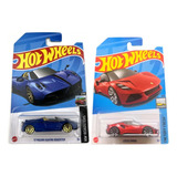 Pack 2 Hot Wheels - Lotus Emira & 17 Pagani Huayra Roadster