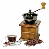 Molino Manual Café Molinillo Vintage Coffee Grinder Madera