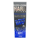 Kit Tintura Kert Cosméticos  Keraton Hard Colors Tonalizante Tom Heroes Blue