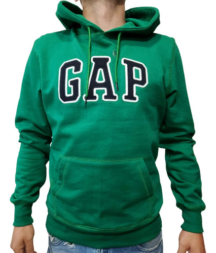 Sudadera Gap Hombre Con Gorro, Logo Bordado Y Forro Polar