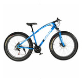 Bicicleta Fat Bike Pneu Largo 4.0 Aro26 Freio Disco 21v Mtb