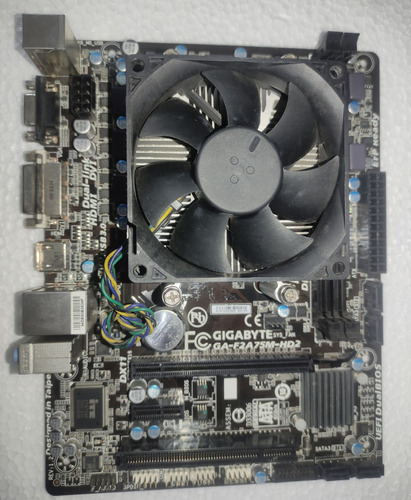 Board Gigabyte Ga-f2a75mh-hd2 +a10-5800+disipador+rejilla 