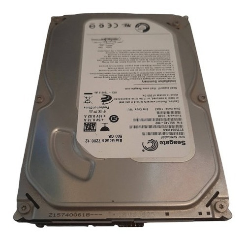 Hd Hard Drive Interno P/ Pc Desktop Seagate Barracuda 500 Gb