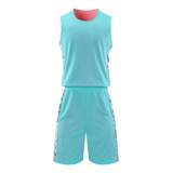 Uniforme De Camiseta Sin Mangas De Baloncesto Reversible