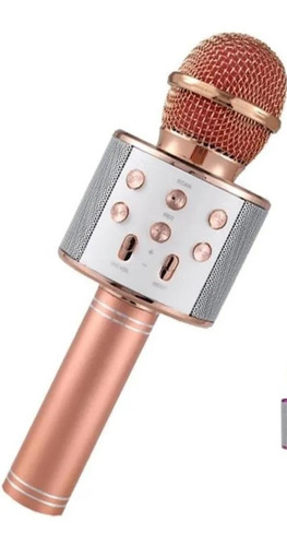 Micrófono Parlante Bluetooth Karaoke Inalámbrico Q7 Usb Sd