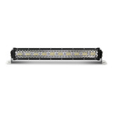 Barra Led 8d 22`` Recta, Luz Blanca Y Ambar Flash Neumaster