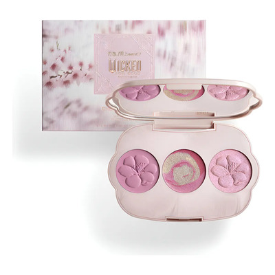 R.e.m. Beauty X Wicked For Good Collecion Completa O Pieza Cherry Blossom Blush Palette - Pink | Envío gratis
