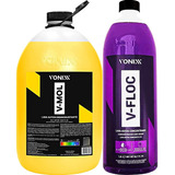 Shampoo Automotivo V-mol Vonixx 5l V-floc Vonixx 1,5l 