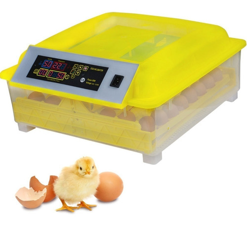 Incubadora 48 Huevos Pollos Automatico Volteador Incubar 