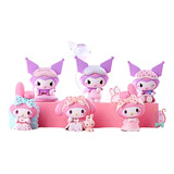 My Melody Kuromi Pijama Party Colección Importado Figura C/u