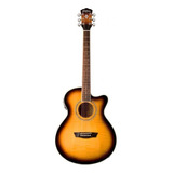 Guitarra Electroacústica Washburn Ea15 Sunburst (ver)