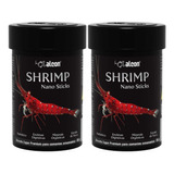 Kit 2 Ração Para Camarão Alcon Shrimp Nano Sticks 36g