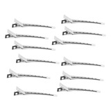 12pcs Clip De Corte De Cabello De Material Acero Inoxidable