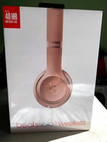 Audífonos Beats Solo 3 Wireless Color Rosa