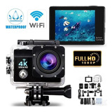 -câmera Filmadora Action Pro 4k Sports Ultra-hd Wi-fi Control: