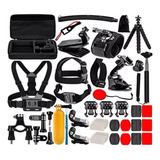 Kit Maleta Gopro +50 Accesorios Cámara Deportes Extremo