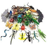 Arañas  Paquete De 43 Insectos Falsos, Mini Insectos Realis