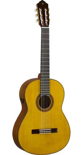 Violão Transacoustic Cg-ta Natural Yamaha