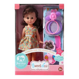 Muñeca Sweet Doll Mu01 Accesorios Maquillaje Explorer Fan