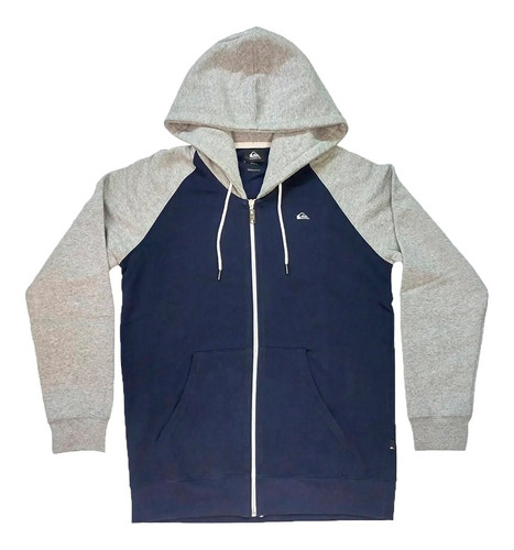 Campera Quiksilver Lifestyle Hombre Everyday Azul-gris Cli